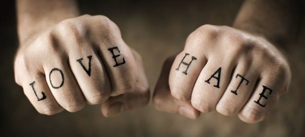 tatuaggio love hate