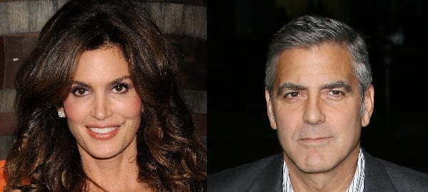 George Clooney e Cindy Crawford