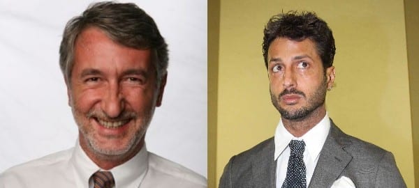 Fabrizio Corona e Umberto Brindani