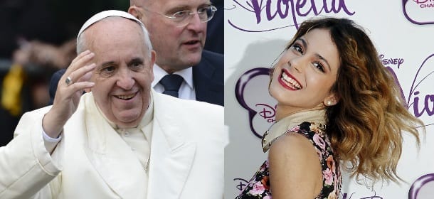 Violetta e Papa Francesco