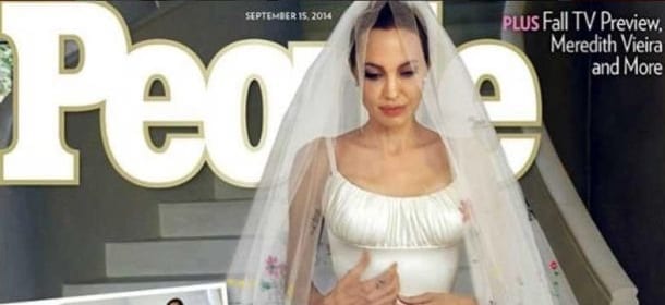 Brad Pitt e Angelina Jolie: finalmente le foto del matrimonio