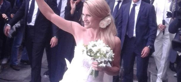Michelle Hunziker e Tomaso Trussardi si sono sposati [FOTO]