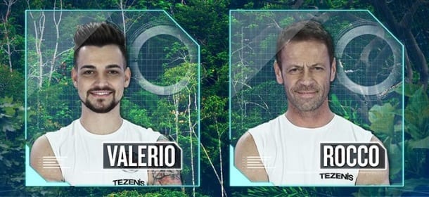 Isola dei Famosi, Rocco e Valerio in nomination: i fan si danno battaglia