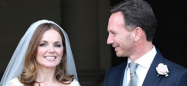 Geri Halliwell ha sposato Christian Horner. Assenti Victoria e Mel C