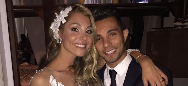 Marco Carta al matrimonio di Susy Fuccillo: "Ti voglio bene..."