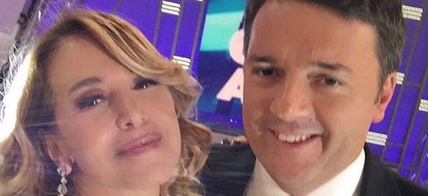 Barbara D'Urso ospita Matteo Renzi a Domenica Live: è polemica
