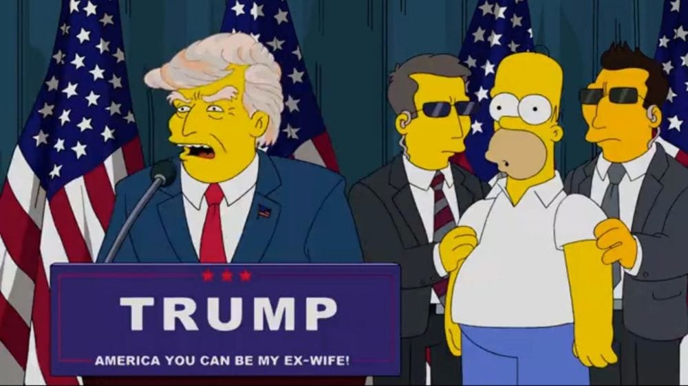 I Simpson suggeriscono chi votare alle presidenziali americane: il corto parodia su...