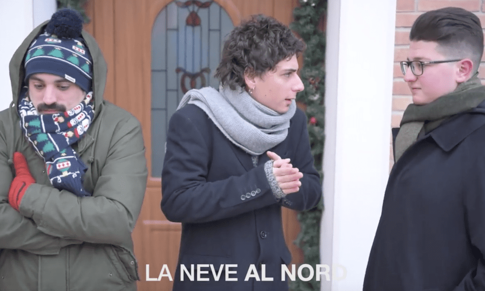 Casa Surace virale: Freddo e neve Sud Vs Nord [VIDEO]