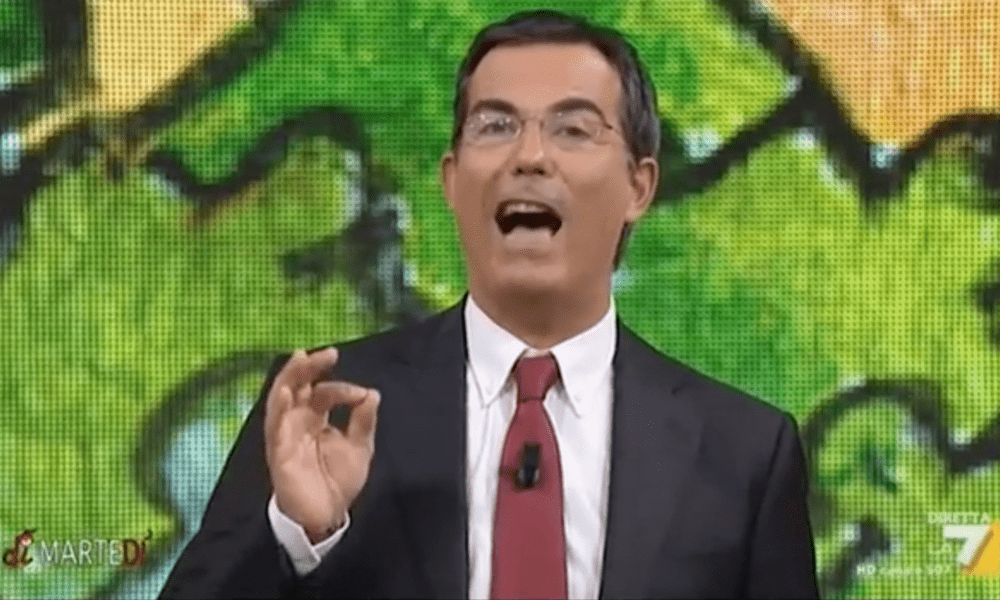 DiMartedì, Giovanni Floris saluta Crozza nella prima puntata senza il comico [VIDEO]