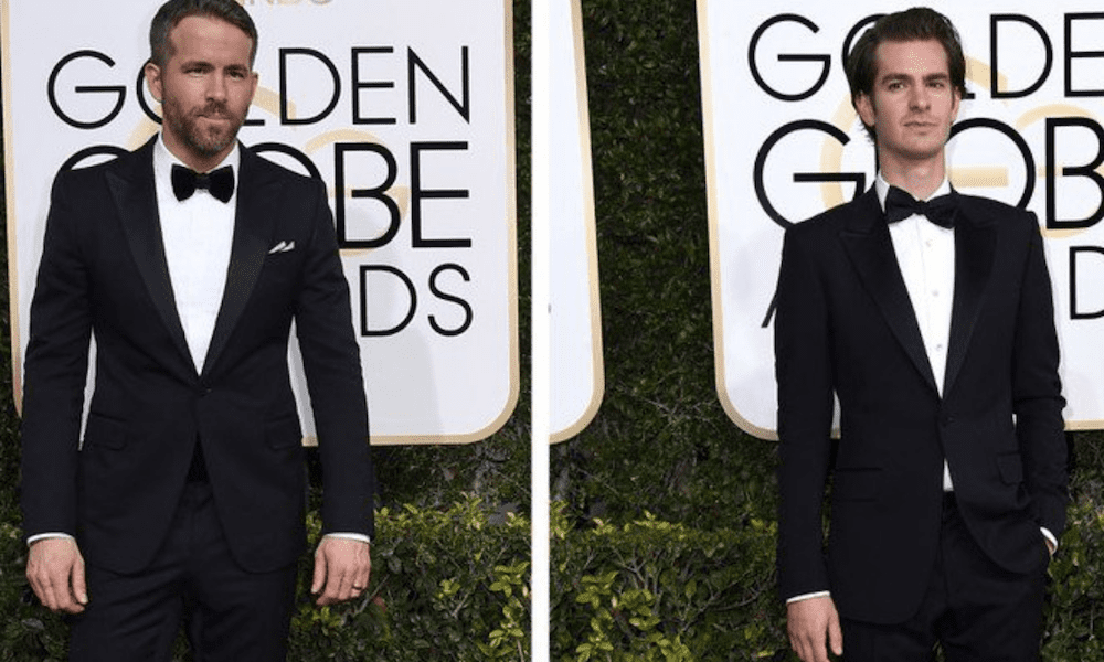 Golden Globes: bacio gay tra Ryan Reynolds e Andrew Garlfield [VIDEO]