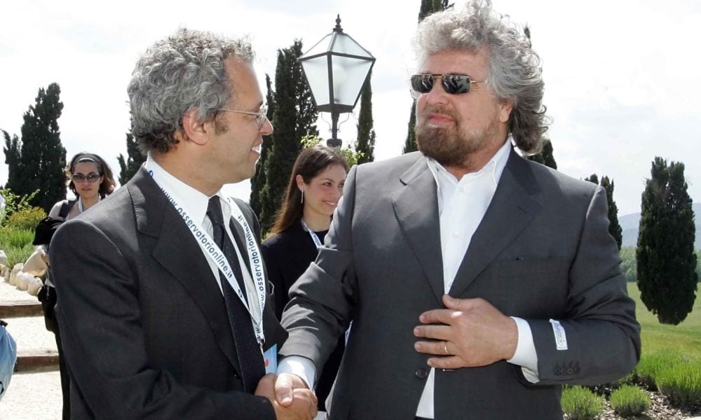 Querelle pentastellata: Grillo ritratta, Mentana lo perdona