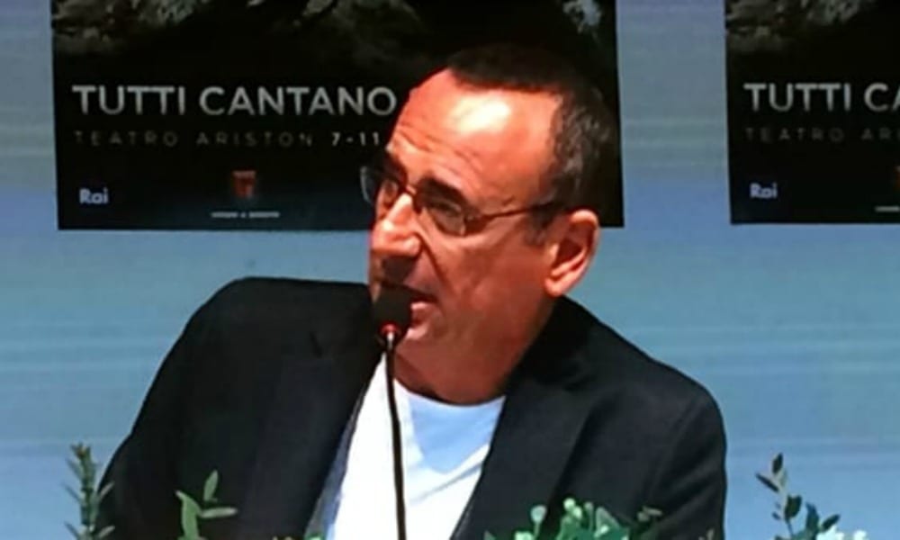 Sanremo 2017, Carlo Conti si commuove in conferenza stampa: ecco perché [VIDEO]