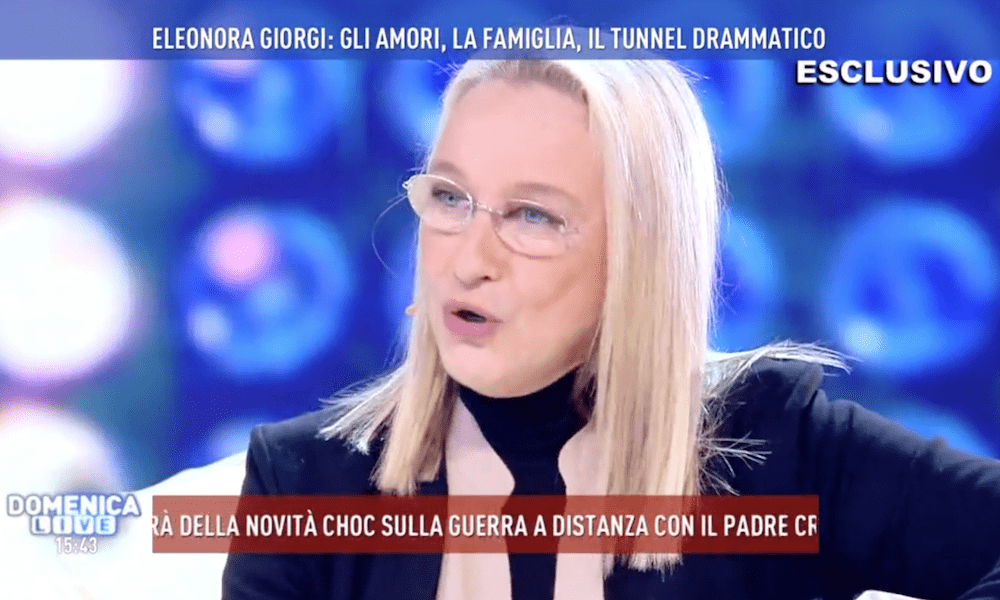 Eleonora Giorgi, confessione shock a Domenica Live [VIDEO]
