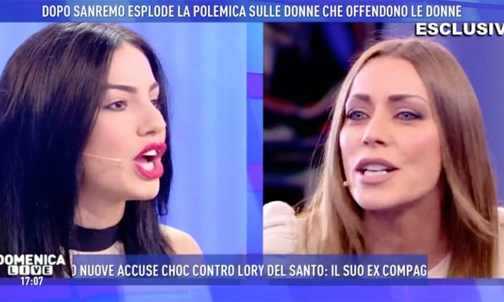 Domenica Live, Giulia De Lellis contro Karina Cascella: "Tu non dovresti stare qui" [VIDEO]