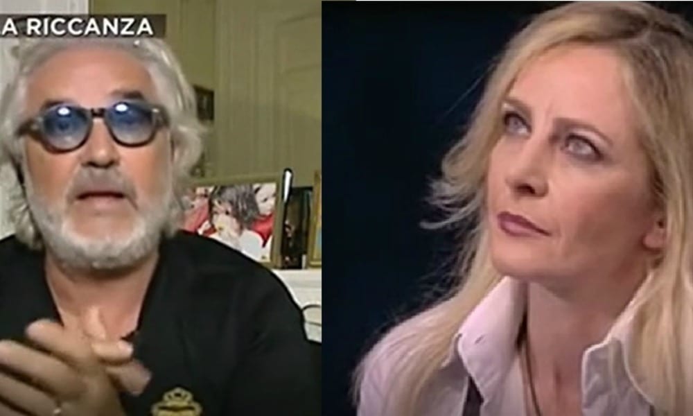 Flavio Briatore contro Luisella Costamagna: la lite shock [VIDEO]