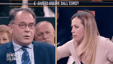 Cecchi Paone contro Giorgia Meloni: la lite fuoriosa in diretta [VIDEO]