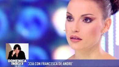 Francesca De Andrè accusa ancora il padre Cristiano a Domenica Live: "È violento" [VIDEO]