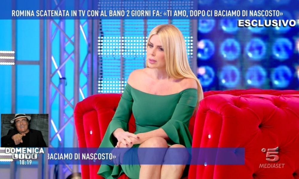 Loredana Lecciso e la frecciatina al bacio negato di Al Bano a Romina: le parole a Domenica Live [VIDEO]