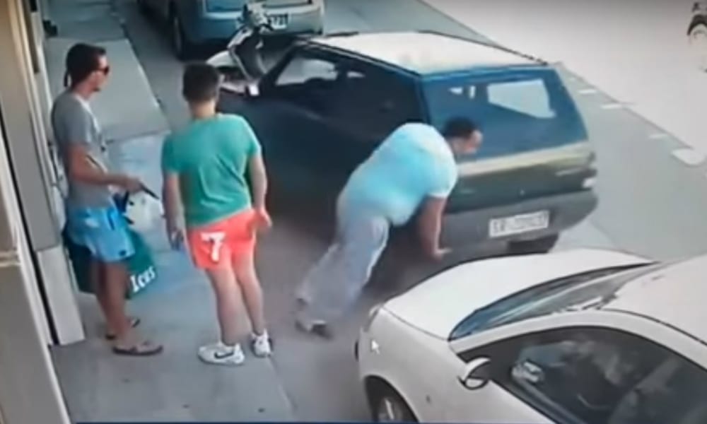 Mai vista una manovra così... [VIDEO]