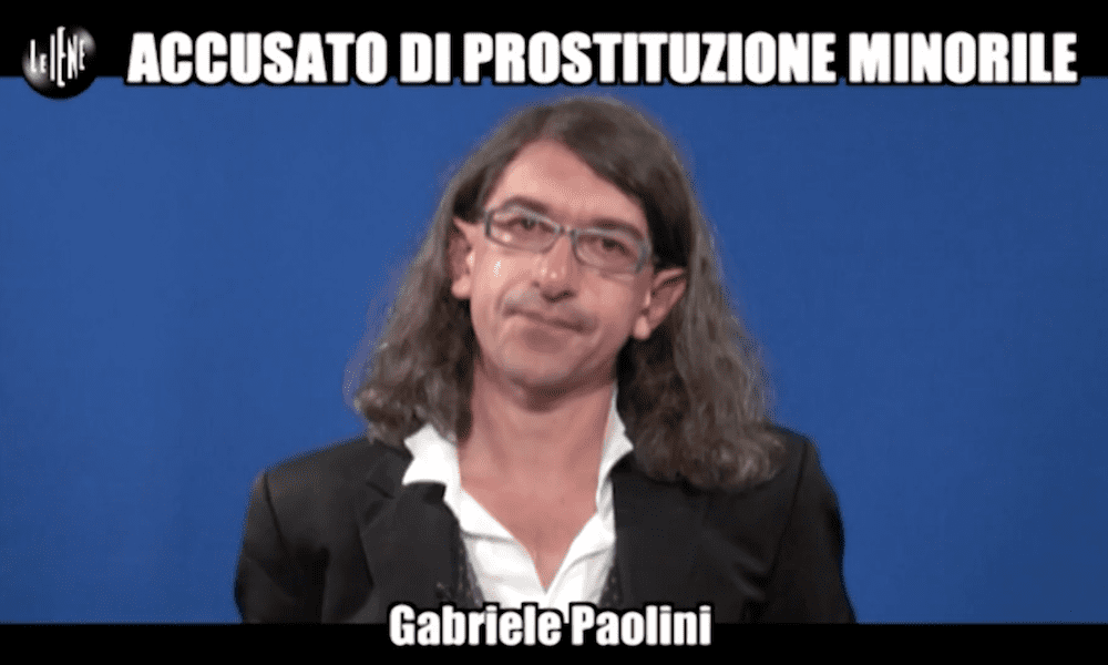 Gabriele Paolini confessione shock: "Ecco con chi ho fatto sesso gay, anche un ex Premier" [VIDEO]