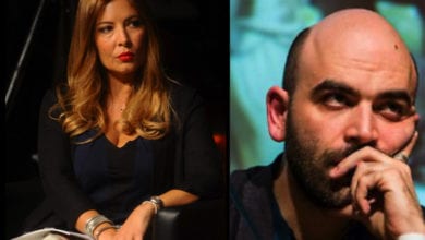 Selvaggia Lucarelli contro Roberto Saviano: "Anche lui come Morandi"