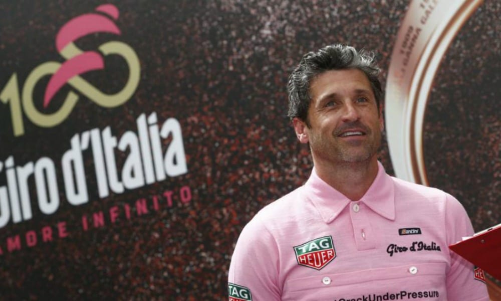 Patrick Dempsey, il Dottor Stranamore è nel Bel Paese per il Giro d'Italia