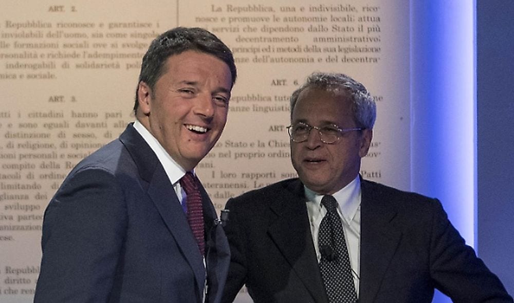 Mentana, continua lo scontro con Renzi: gli corregge la citazione in latino [VIDEO]