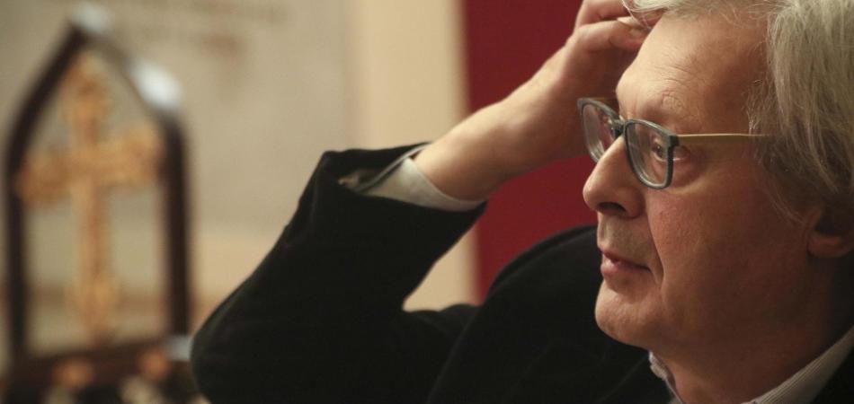 Vittorio Sgarbi smentisce la notte di passione con Malena