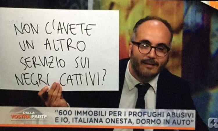 Polemica Christian Raimo: "Non avete un altro servizio sui negri cattivi?" [VIDEO]