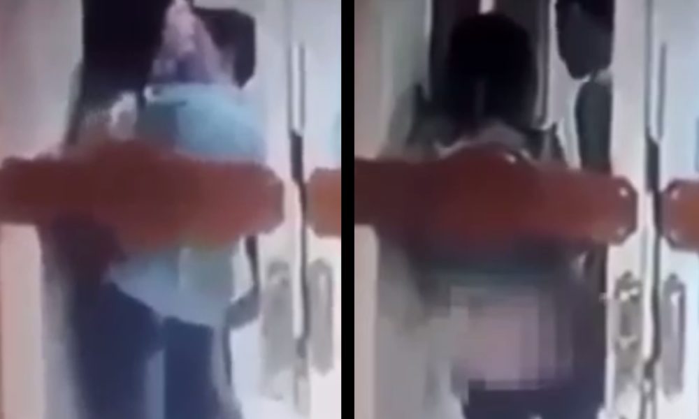 Coppia fa sesso fuori dall'ufficio, beccati da un poliziotto urlano: “Non fermarci” [VIDEO]