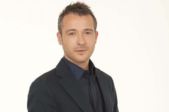 Fiori d'arancio per Pierluigi Diaco.