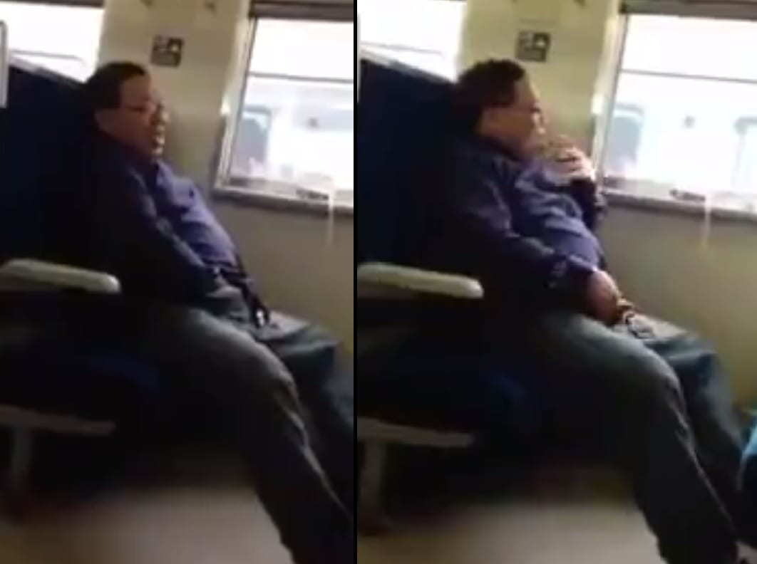 Uomo si masturba in treno davanti a tutti: il gesto shock dopo l'orgasmo [VIDEO]
