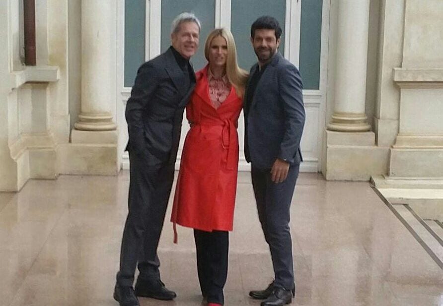 Sanremo 2018, Michelle Hunziker e Pierfrancesco Favino al fianco di Claudio Baglioni: è ufficiale [FOTO]