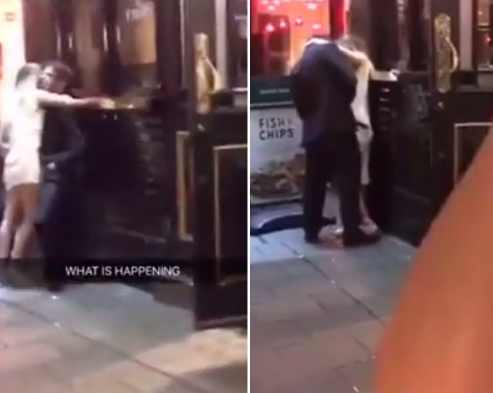 Coppia fa l'amore in strada: la reazione shock dei passanti [VIDEO]