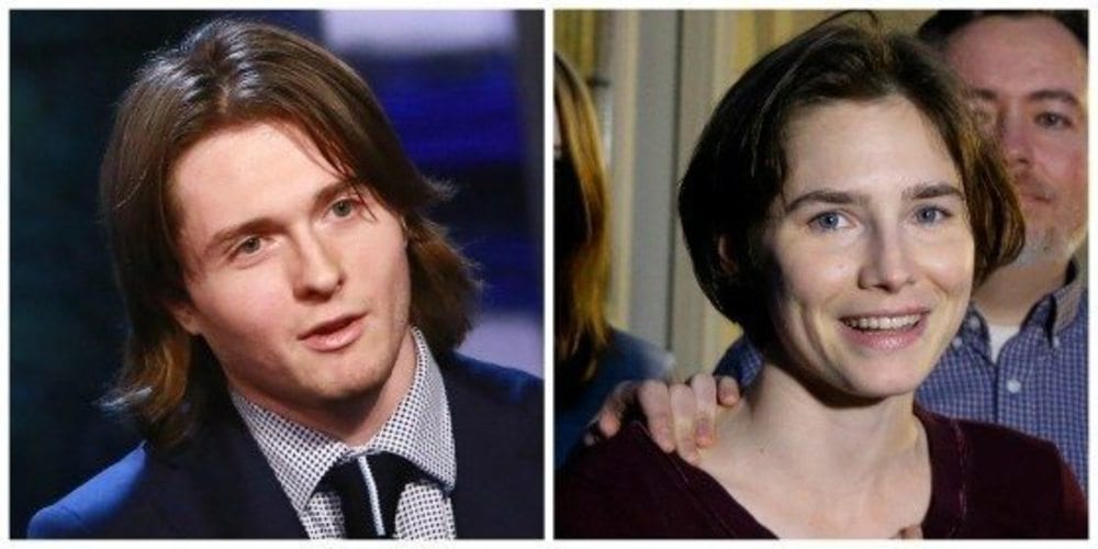 Raffaele Sollecito fa gli auguri alle donne, Amanda Knox risponde: scoppia la polemica