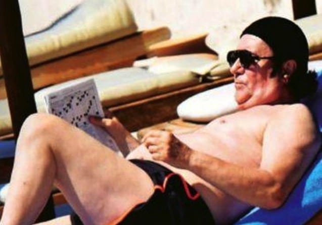 Renato Zero irriconoscibile