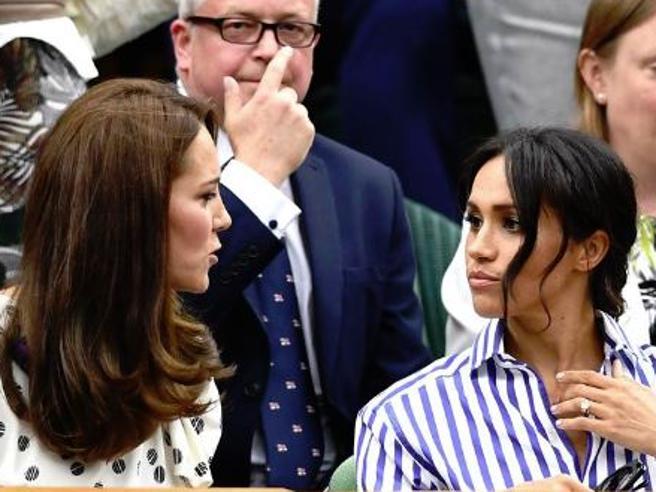 Meghan Markle aggredita da Kate Middleton: la lite finisce male