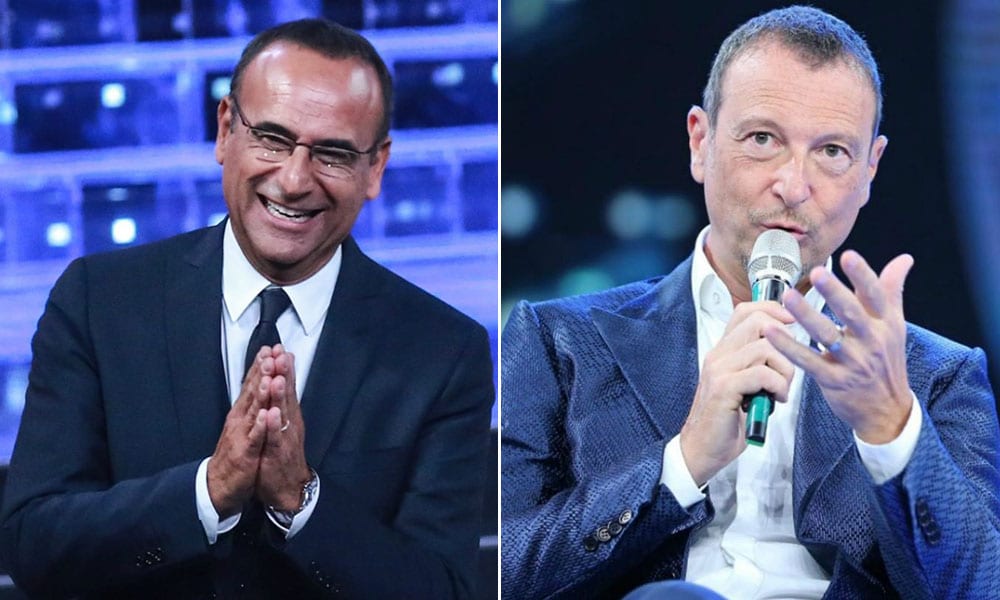 Sanremo 2020: la coppia Amadeus - Carlo Conti verso il sì