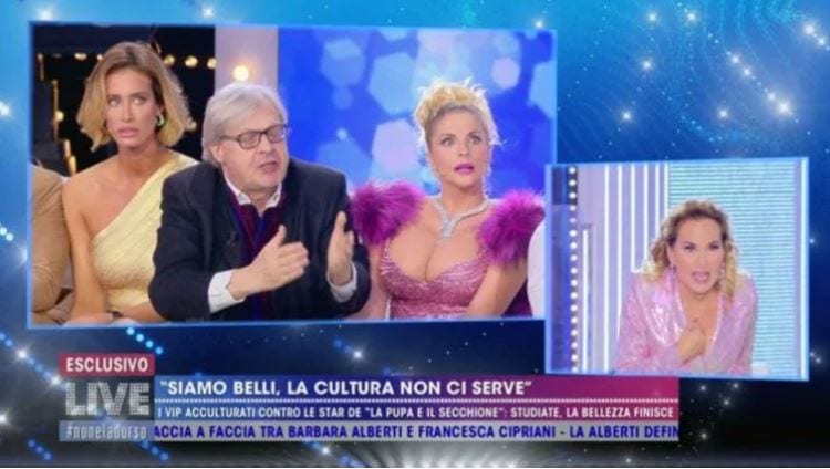 Vittorio Sgarbi su Barbara D'Urso: "Berlusconi mi ha parlato..."