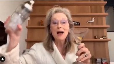 Meryl Streep senza freni: drink e cocktail a volontà