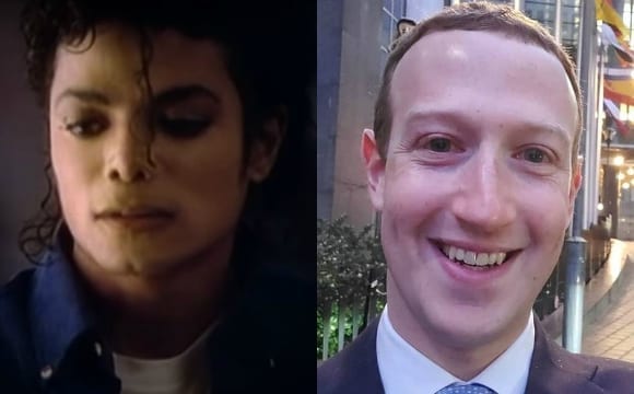 Michael Jackson e Zuckerberg, viaggi nel tempo? FOTO inquietanti