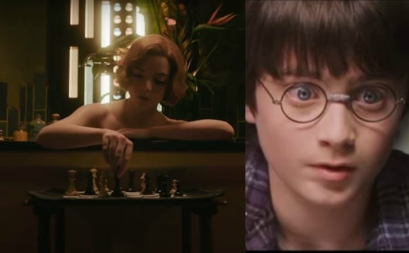 La regina degli scacchi e Harry Potter: dettaglio in comune. L'avete notato?