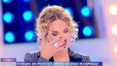 Barbara D'Urso in lacrime a Live: "Ecco chi era Stefano D'Orazio