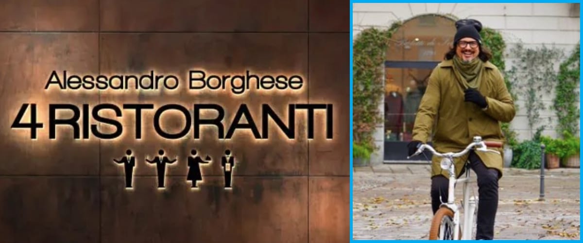 Alessandro Borghese in 4 ristoranti