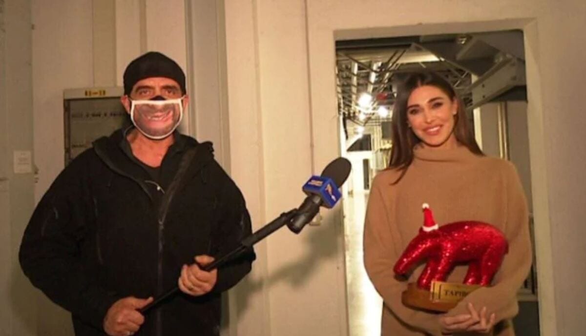 Belen Rodriguez Striscia la Notizia