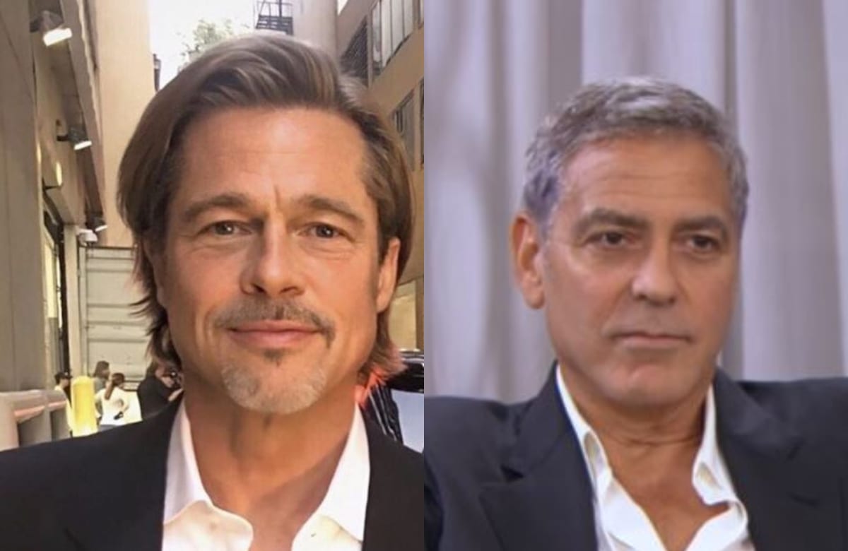 Brad Pitt George Clooney scherzo