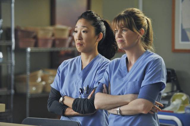 Meredith e Cristina Grey's Anatomy