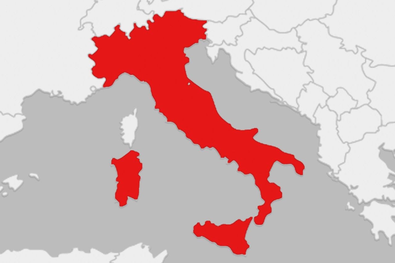 Lockdown Pasqua 2021 Italia zona rossa