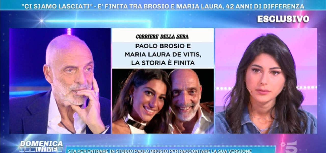 Paolo Brosio Marialaura De Vitis Domenica Live