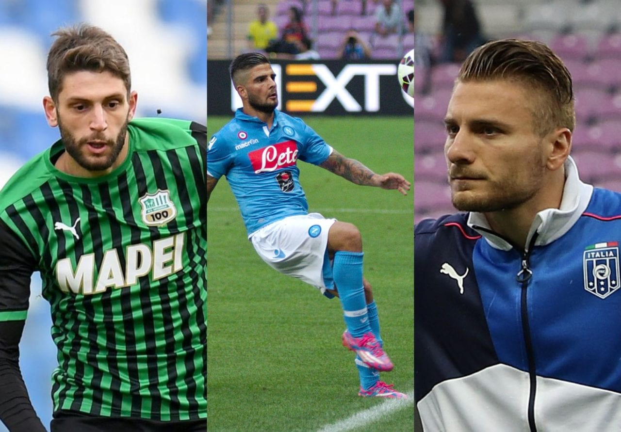 Berardi, Insigne e Immobile